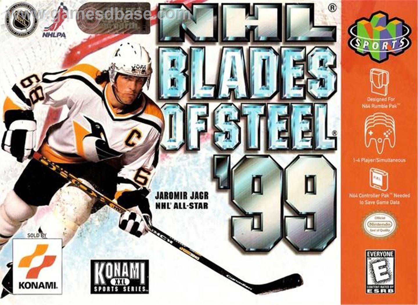 Rom juego NHL Blades Of Steel '99